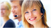 image happy call center